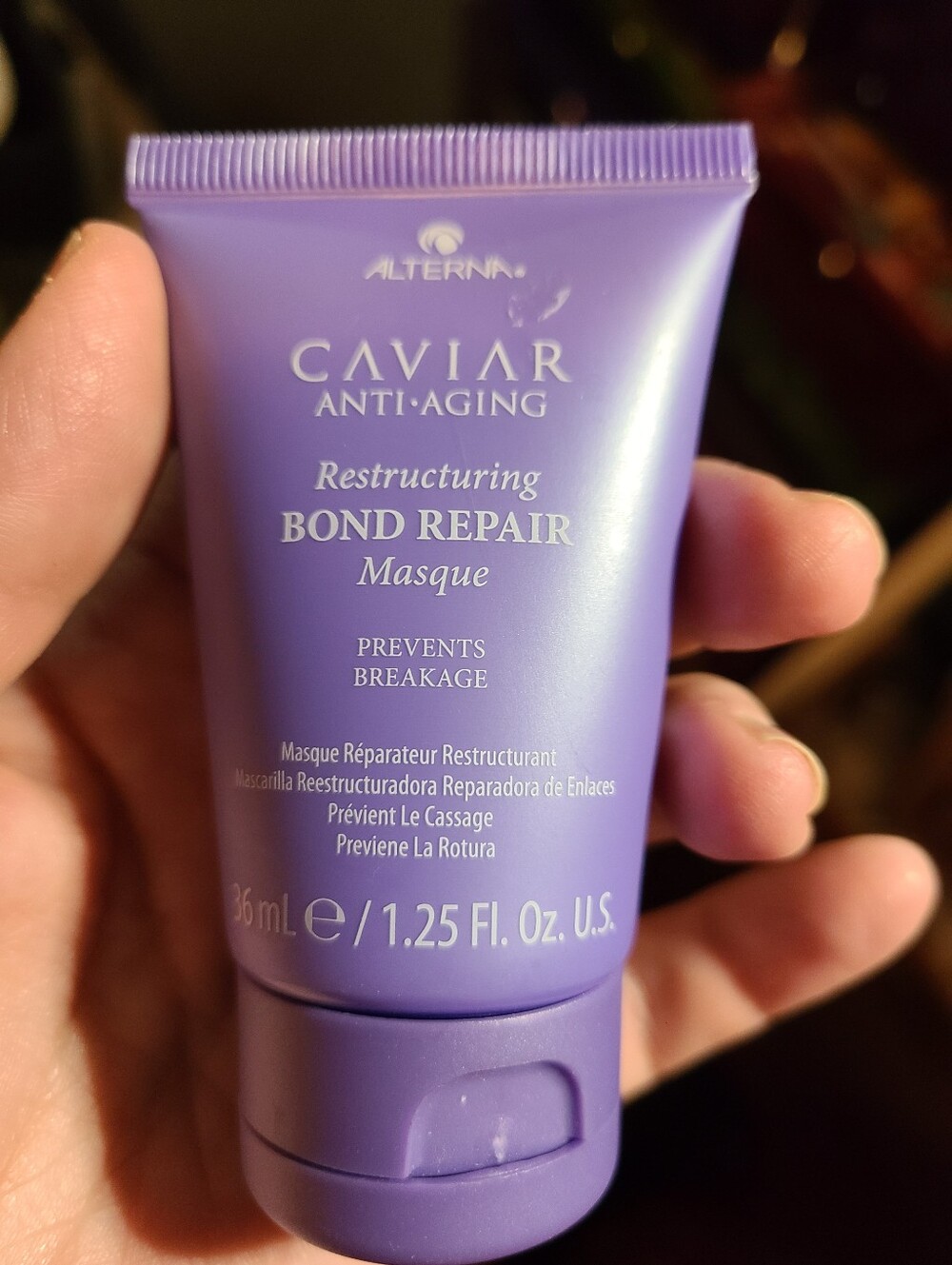 Alterna Caviar Anti-Aging Restructuring Bond Repair Masque - Purple